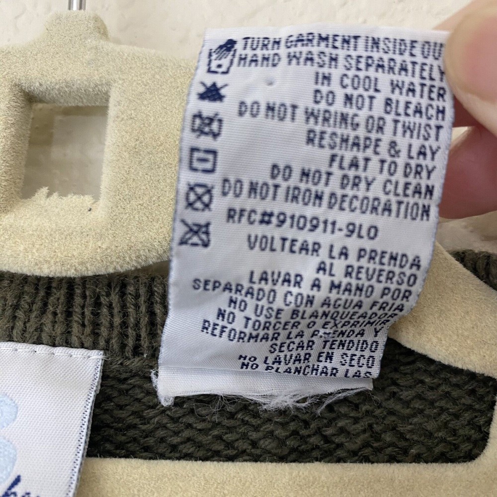 Bobbie Brooks Womens Size Large Fall Harvest Pumpkin Corn Print Vest Green - Picture 8 of 8